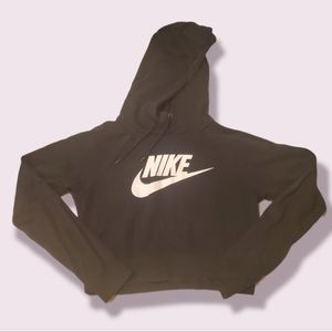 Nike crop length hoodie.